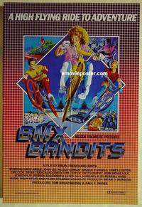 e109 BMX BANDITS Australian one-sheet movie poster '83 early Nicole Kidman!