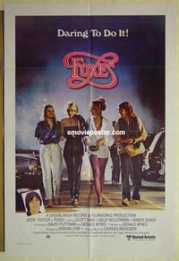 e174 FOXES Australian one-sheet movie poster '80 Jodie Foster, Cherie Currie