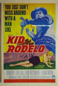 e226 KID RODELO Australian one-sheet movie poster '66 Don Murray, Janet Leigh