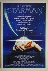 e343 STARMAN Australian one-sheet movie poster '84 John Carpenter, Jeff Bridges