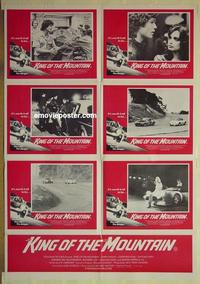 e047 KING OF THE MOUNTAIN Australian lobby card movie poster '81 drag racing!