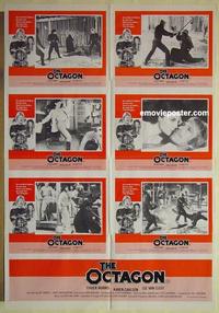 e051 OCTAGON Australian lobby card movie poster '80 Chuck Norris