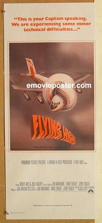 e410 AIRPLANE Australian daybill movie poster '80 Lloyd Bridges, Nielsen