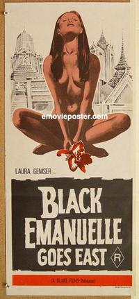 e468 EMANUELLE IN BANGKOK Australian daybill movie poster '76 Black Emanuelle Goes East