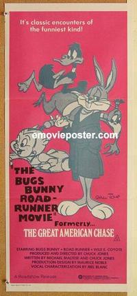 e492 BUGS BUNNY & ROAD RUNNER MOVIE Australian daybill movie poster '79