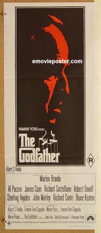 e630 GODFATHER Australian daybill movie poster '72 Coppola, Al Pacino