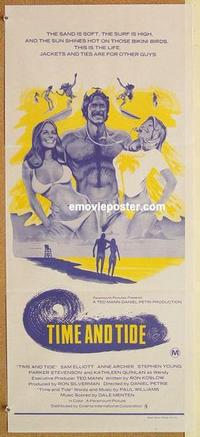 e777 LIFEGUARD Australian daybill movie poster '76 Sam Elliot, Quinlan