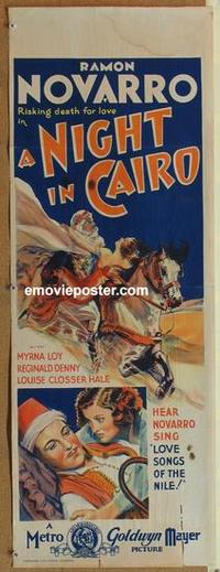 e016 BARBARIAN long Australian daybill movie poster '33 Novarro, Myrna Loy