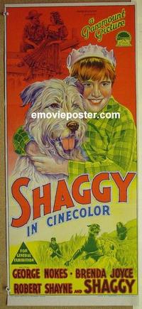 f002 SHAGGY Australian daybill movie poster '48 Shayne, Nokes, Joyce