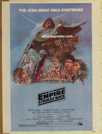f015 EMPIRE STRIKES BACK style B 30x40 movie poster '80 George Lucas