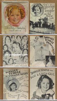 f476 SHIRLEY TEMPLE boxed set '36 5 books about me!