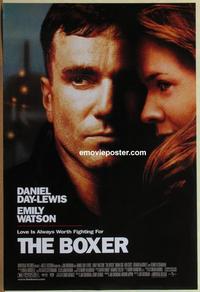 g078 BOXER DS one-sheet movie poster '97 Daniel Day-Lewis, Emily Watson