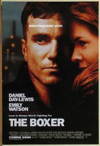 g079 BOXER DS advance one-sheet movie poster '97 Daniel Day-Lewis