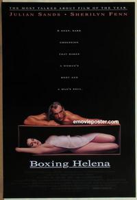 g080 BOXING HELENA one-sheet movie poster '93 Julian Sands, weird romance!