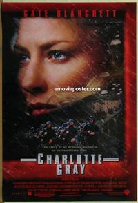g107 CHARLOTTE GRAY DS one-sheet movie poster '01 Cate Blanchett, Australian