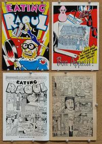 f478 EATING RAOUL comic book '82 Kim Deitch art!