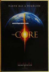 g128 CORE DS teaser one-sheet movie poster '03 Christopher Shyer, sci-fi!