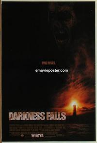 g142 DARKNESS FALLS DS advance one-sheet movie poster '03 tooth fairy horror!