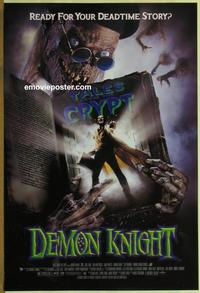 g148 DEMON KNIGHT one-sheet movie poster '95 Zane, Tales from the Crypt!