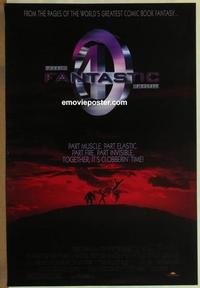 g173 FANTASTIC 4 one-sheet movie poster '94 Roger Corman, comic thriller!