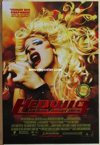 g221 HEDWIG & THE ANGRY INCH one-sheet movie poster '01 punk rock!