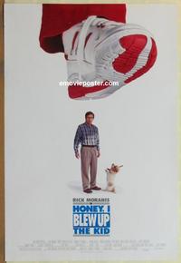 g230 HONEY I BLEW UP THE KID DS one-sheet movie poster '92 Rick Moranis
