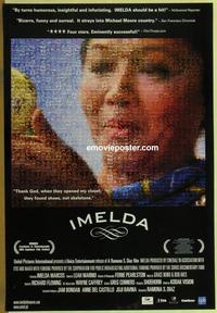g244 IMELDA one-sheet movie poster '03 Marcos, Filipino documentary!