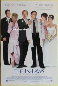 g248 IN-LAWS advance one-sheet movie poster '03 Michael Douglas