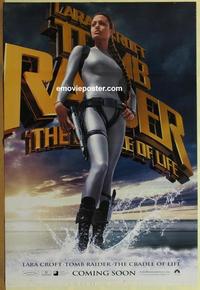 g482 TOMB RAIDER THE CRADLE OF LIFE DS teaser one-sheet movie poster '03