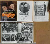 f470 STORY OF LAUREL & HARDY book '76 Stan & Ollie!