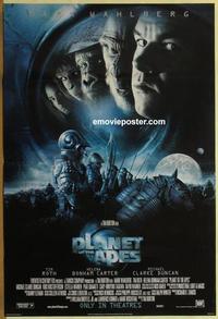 g351 PLANET OF THE APES DS int'l one-sheet movie poster '01 Tim Burton