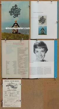 f335 SOUND OF MUSIC movie program '65 classic Julie Andrews!