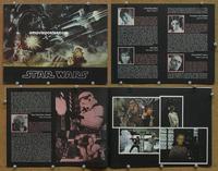 f338 STAR WARS souvenir program book 1977 George Lucas classic, Jung art!