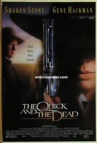 g365 QUICK & THE DEAD one-sheet movie poster '95 Sharon Stone, Crowe