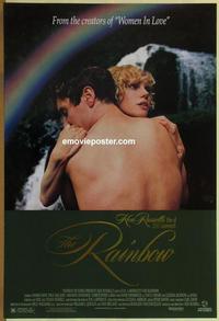 g366 RAINBOW one-sheet movie poster '89 Ken Russell, Sammi Davis