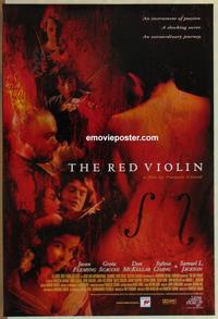 g370 RED VIOLIN DS one-sheet movie poster '98 Greta Scacchi, Samuel Jackson