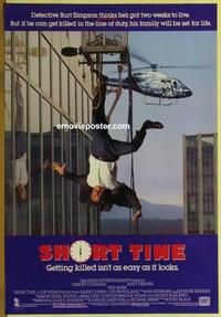 g408 SHORT TIME one-sheet movie poster '90 Gregg Champion, Dabney Coleman
