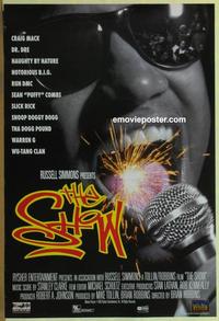 g409 SHOW DS one-sheet movie poster '95 Dr. Dre, hip-hop rap documentary!