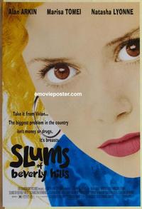 g425 SLUMS OF BEVERLY HILLS DS one-sheet movie poster '98 Natasha Lyonne