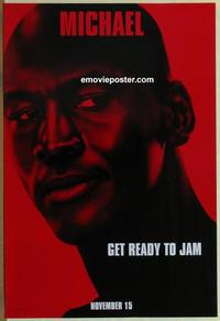 g429 SPACE JAM DS teaser one-sheet movie poster '96 Michael Jordan