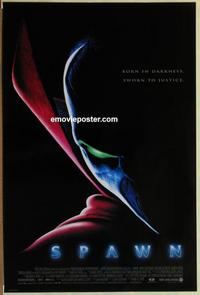 g431 SPAWN one-sheet movie poster '97 from Todd McFarlane comic book!