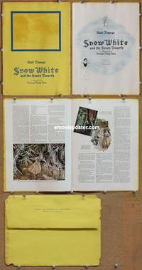 f489 SNOW WHITE & THE SEVEN DWARFS special promo '38