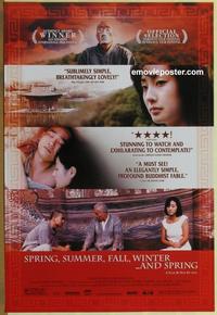 g438 SPRING, SUMMER, FALL, WINTER & SPRING one-sheet movie poster '03