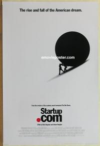 g451 STARTUP DOT COM DS one-sheet movie poster '01 Internet documentary!