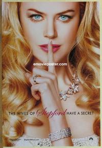 g453 STEPFORD WIVES DS teaser one-sheet movie poster '04 Nicole Kidman