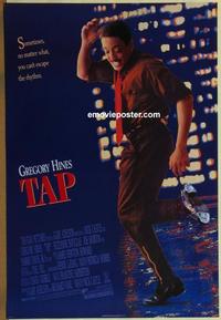 g467 TAP one-sheet movie poster '89 Gregory Hines, dancing!