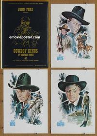 f490 COWBOY KINGS OF WESTERN FAME tribute book '73 121/500