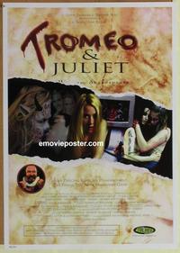 g492 TROMEO & JULIET one-sheet movie poster '96 cool Troma horror!
