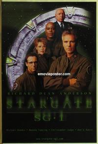 g450 STARGATE SG1 one-sheet movie poster '00 sci-fi TV series!