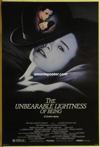 g498 UNBEARABLE LIGHTNESS OF BEING one-sheet movie poster '88 Binoche